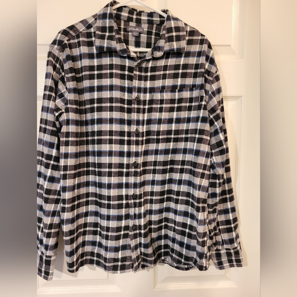 Eddie Bauer Mens Flannel Shirt
